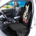 thumbnail image 3 of FUIALDOLG Car Seat Towel Cover, Compatible with Truck Seat Van, Terry Cloth Car Seat Cover for Trucks Cars, White Rabbit Strawberry, 3 of 7