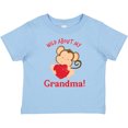thumbnail image 3 of Inktastic Wild About My Grandma Boys or Girls Baby T-Shirt, 3 of 5