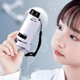 thumbnail image 4 of Peggybuy 60x-180x Handheld Microscope LED Lighted Pocket Microscope Science Toys for Kids, 4 of 9