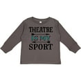 thumbnail image 3 of Inktastic Theatre Is My Sport Drama Acting Boys or Girls Long Sleeve Toddler T-Shirt, 3 of 5