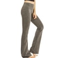 thumbnail image 2 of LAVRA Women's Bootcut Yoga Pants High Waisted Cotton Stretch Flare Leg, 2 of 3