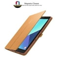 thumbnail image 3 of Mignova For Galaxy Tab S3 9.7 inch T820 Case - Premium Leather Cover Slim Smart Stand with Document Card Pocket for Samsung Galaxy Tab S3 9.7 Inch 2017 Tablet SM-T820 T825 T827 -Brown, 3 of 7