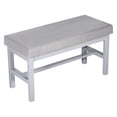 thumbnail image 3 of Comedor 2 sillas y 1 Banca con Mesa Rectangular Gris Camacho, 3 of 4