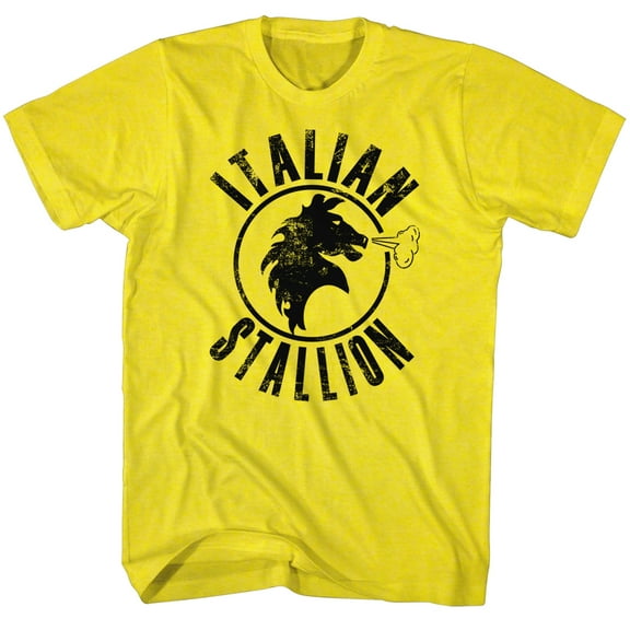 Rocky Italian Stallion Yellow T-Shirt