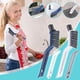 thumbnail image 1 of Cepillo de limpieza de esquina con cerdas en V y clip oculto para suciedad - Suelo de nylon duro de 28 cm y cepillo para lechadas de baldosas para lavabo y ducha, 1 of 3