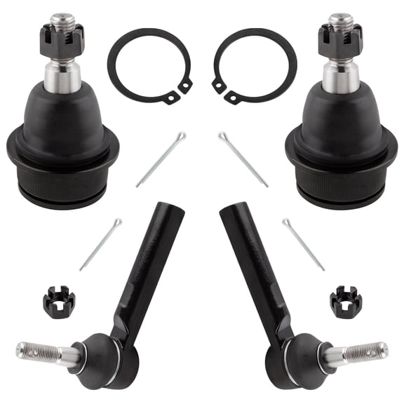 BOXI 4pcs Front lower Ball Joints Outer Tie Rods Fit for Chrysler Sebring 2007-2010/200 2011-2014 / for Dodge Avenger 2008-2014/Journey 2009-2015 | K500120 ES800408