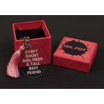 thumbnail image 5 of Inkdotpot Key Chain For BFF Engraved Acrylic Key Holder Housewarming Gift, 5 of 5