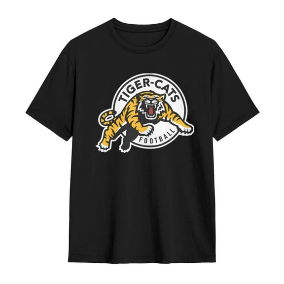 Hamilton Tiger Cats T-Shirt Casual Tee Shirts For Men