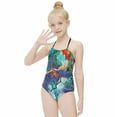 thumbnail image 6 of Wings Of Fire WOF Girls One Piece Swimsuits Quick Dry Bathing Suit Swimwear Swimming Suit 6-7Y(110cm), 6 of 8