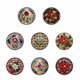 thumbnail image 2 of (LL038) Adornos Navideños Acrílico Punto Brillante Diamante Adornos para Árboles Navidad 8 Piezas Roja Rosa (Diamante Forma Especial Una Cara) Video, 2 of 9