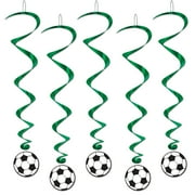 Beistle - Soccer Ball Whirls - 3' 4" - Pack of 6