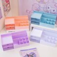 thumbnail image 5 of Caja organizadora de tocador para cosméticos/maquillaje, minialmacenamiento de escritorio para suministros de oficina, mostrador o tocador de baño, 24*12*9cm, 5 of 5