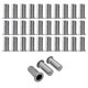 thumbnail image 1 of Tuerca de remache de cabeza plana de acero inoxidable 304, 30 Uds., inserto sellado, Nutsert Rivnut, tuercas remachadas redondas sin moleteado, 1 of 6
