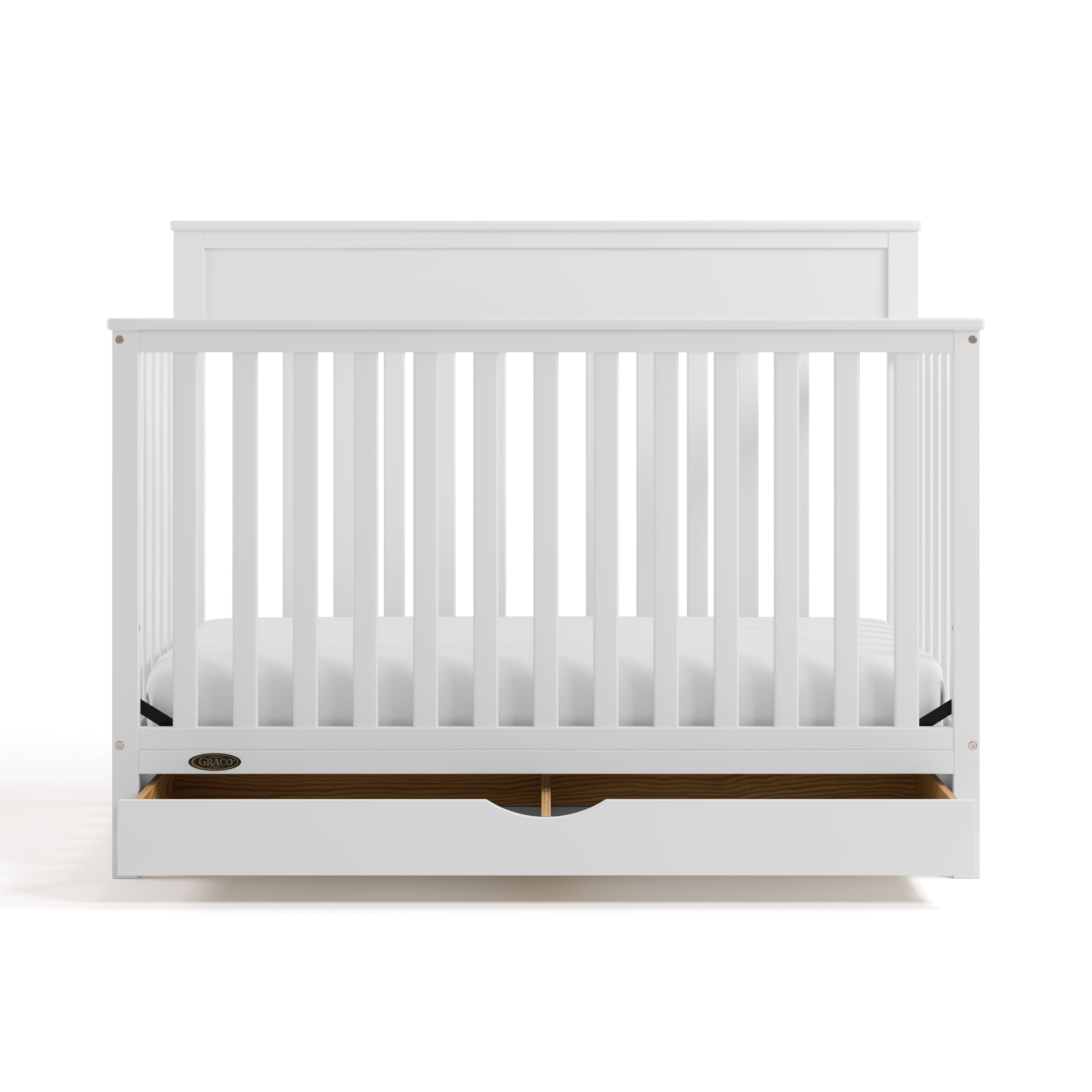 Graco Shiloh Convertible Baby Crib with Drawer, White