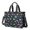 Dinosaur and Heart Navy Pattern, variant on Dinosaur and Grid Rainbow Pattern Canvas Messenger Tote Bag, Teacher Tote with Multi Pockets & Removable Strap, Large Capacity Gifts for Work Travel Shopping