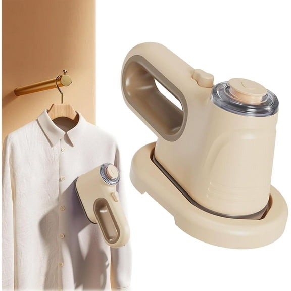 Vacuum Steamer for Clothes, 2025 Vacuum Steamer for Clothes Iron, 1000w Portable Handheld Clothing Steamers with 600ml Tank Delivers and 3.5FT Cord for Travel and Car Interior Care