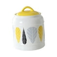 thumbnail image 3 of DOLITY Ceramic Jar with Airtight Lid Kitchen Canister for Flour Liquid Coffee Beans M, 3 of 7