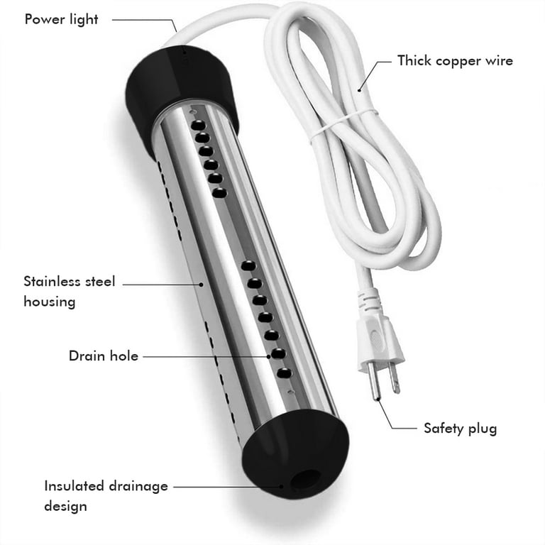 Valatala Water Heater Immersion Electric Water Heater Boiler Heating Rod  for Home Bathtubs - Walmart.com