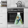 thumbnail image 6 of 1 Pcs Hanging Towels, Dish Towels Birds On Flower Tree Absorbent Hand Towels with Hanging Loop Washcloth for Bathroom Kitchen, 6 of 7