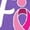 Purple, variant on Inktastic Breast Cancer Awareness My Nana is a Fighter Boys or Girls Toddler T-Shirt