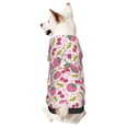 thumbnail image 5 of Uemuo Strawberry And Cheery for Winter Dog Hoodie Sweatshirts with Pockets Warm Dog Clothes for Small Dogs Chihuahua-Large, 5 of 8