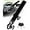 Black, variant on Steering Wheel Lock Anti-Theft Car Device Heavy Duty Security Car Lock Antitheft Locking Devices Great Deterrent Adjustable Car Wheel Lock Anti Theft for Vehicle Truck with 3 Keys (Black)