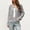 Gray, variant on Xdegoge Cardigan Sweaters for Women Lightweight Button Down Crewneck Long Sleeve Pointelle Knit Sweaters Hollow Out Fall Winter Elegant Soft Crochet Knitwear