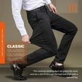 thumbnail image 3 of Men's Summer Thin Stretch Casual Trousers, 3 of 12