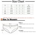 thumbnail image 3 of ZZwxWA Women's Plus-size Ultra High Waist New Solid Color Ice Silk Seamless Underwear, Ladies Sexy Briefs Underwear On, 3 of 3