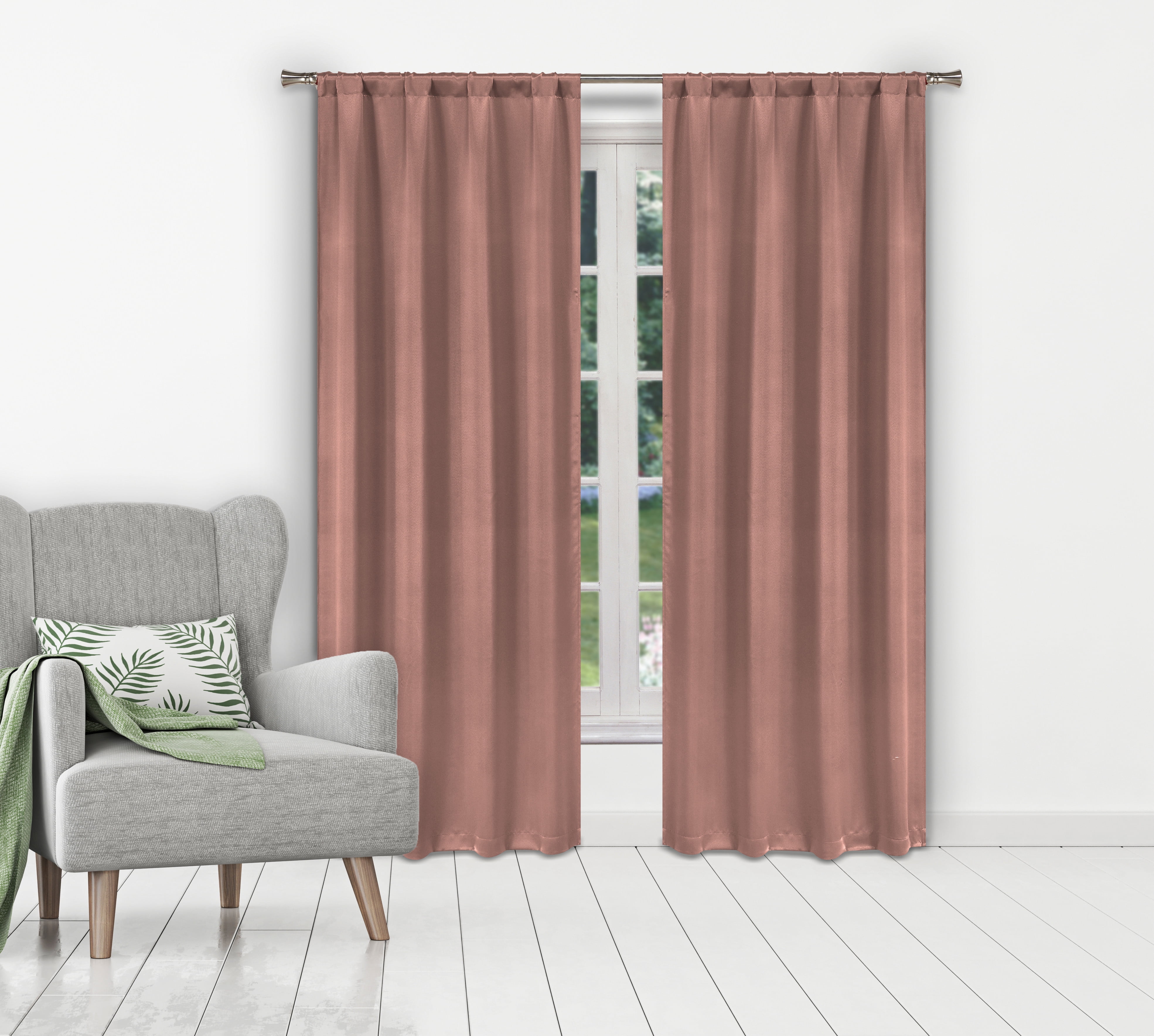 Ira Solid Blackout Curtain Set