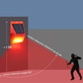 thumbnail image 5 of Alarma solar con sensor de movimiento para exteriores, lámpara de sirena ruidosa de 129db, fabricante de ruido, 4 modos de trabajo, luz estroboscópica con control remoto, 5 of 5