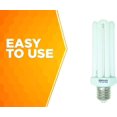 thumbnail image 4 of Designer's Edge L765 Ampoule Fluorescente de Remplacement 65 Watts, Équivalent à 300 Watts Incandescente, Style 4U, Base Mogul, 4 of 5