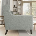 thumbnail image 3 of 78.75'' 3-Seater Mid Century Modern Sofa with Comfy Button Tufted Backrest Cushion, Upholstered Comfy Couches for Living Room,Bedroom, Apartment,Grey, 3 of 9