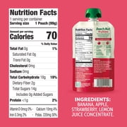 Beech-Nut Fruities Stage 2 Baby Food, Banana Apple & Strawberry, 3.5 oz Pouch