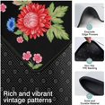 thumbnail image 3 of Pioneer Flower Floral Print Pattern Kitchen Rugs Sets Of 3,Kitchen Runner Rugs Non Skid Washable,Decorative Kitchen Floor Mats for Kitchen,Sink,Laundry,17X30 Inch + 17X47 Inch + 17X59 Inch, 3 of 6
