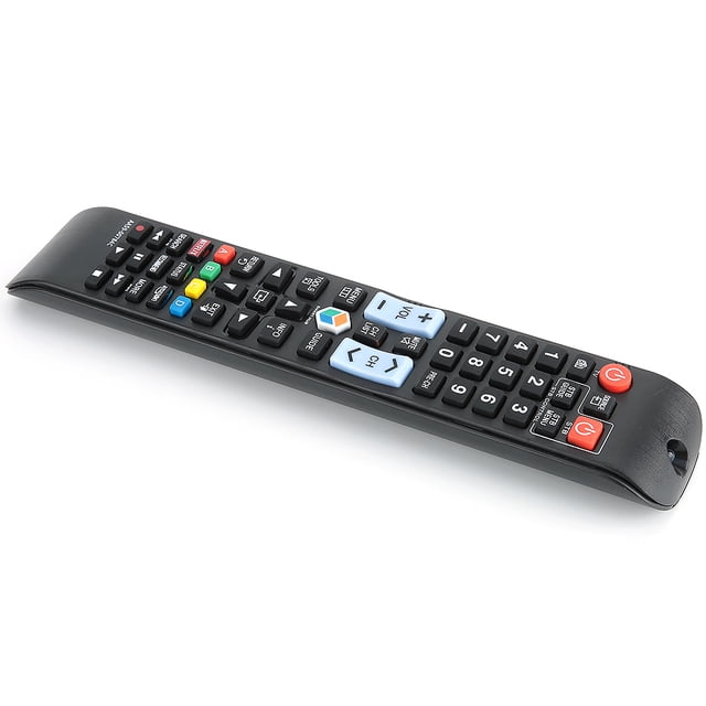 Control Remoto De Televisión, Diseño Ergonómico Portátil Control Remoto De TV Botones Grandes 2 Piezas De Repuesto Para A59-00784C