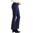 thumbnail image 4 of Allegra K Women's Vintage Corduroy Flare Pants Elastic High Waist Stretchy Bell Bottom Trousers, 4 of 6