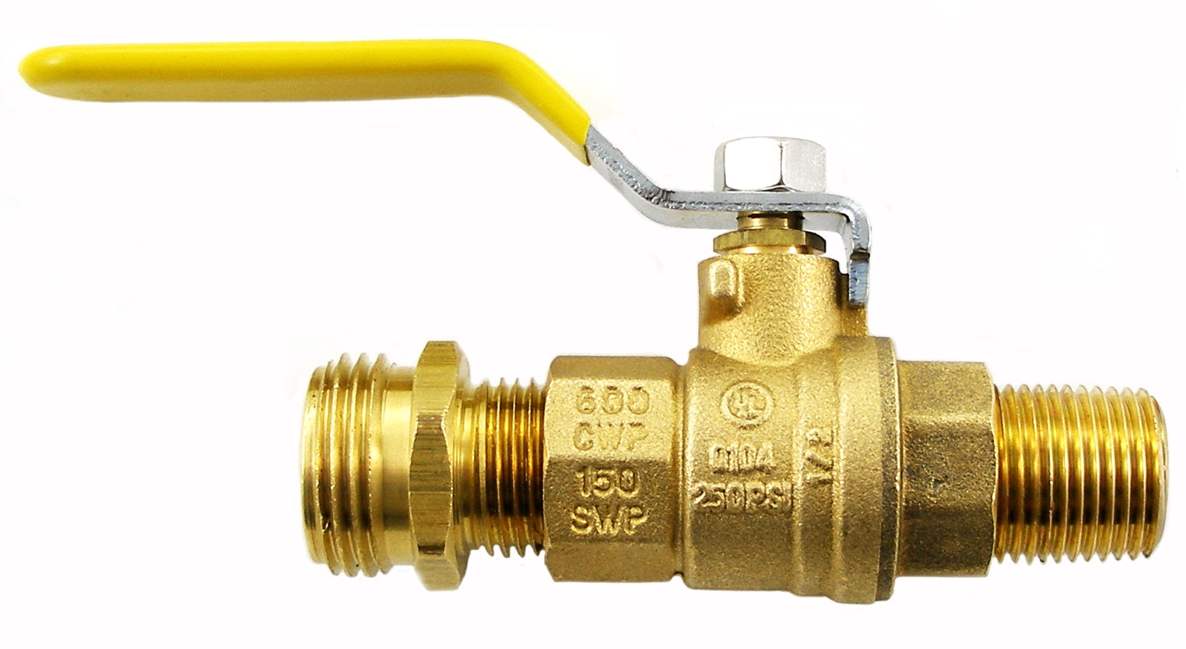 Garden Hose Ball Valve Assembly