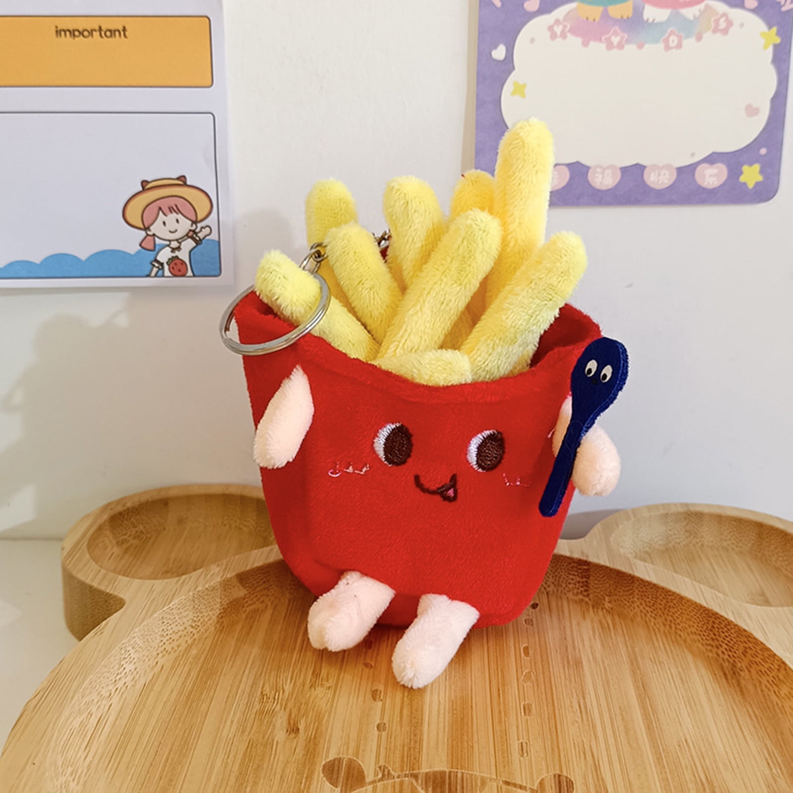 Chicken Nugget Costume Food Plush Toy Hamburger Hot Dog French