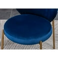 thumbnail image 6 of Roundhill Furniture Amoa Dining Chair, Set of 2, Blue, 6 of 14