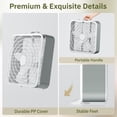 thumbnail image 3 of Ventilador de mesa Box Fan Simple Deluxe de 20 pulgadas y 3 velocidades, color blanco, 3 of 7