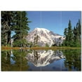 thumbnail image 1 of Mountain Photo Ceramic Tile Mural Kitchen Backsplash Bathroom Shower 405504-L43, 1 of 3