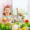 thumbnail image 5 of Easter Bunny Decor Lawn Decorations Outdoor, Flowerpot Decoration Garden Sculptures, Lawn Ornaments Flower Pot Decorations, 2D Flat Ornament(1PC), 5 of 9