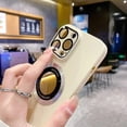 thumbnail image 3 of Funda magnética de PC mate delgada de lujo para iPhone 12 Pro Max 13 Pro 14Pro 14 Pro Max Plus, Protector de lente, cubierta ultrafina con orificio de logotipo, 3 of 4