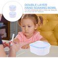 thumbnail image 2 of Bol de Trempage pour Ongles Double Couche Outil de Manucure pour Femmes DIY Manucure 2Ensemble, 2 of 7