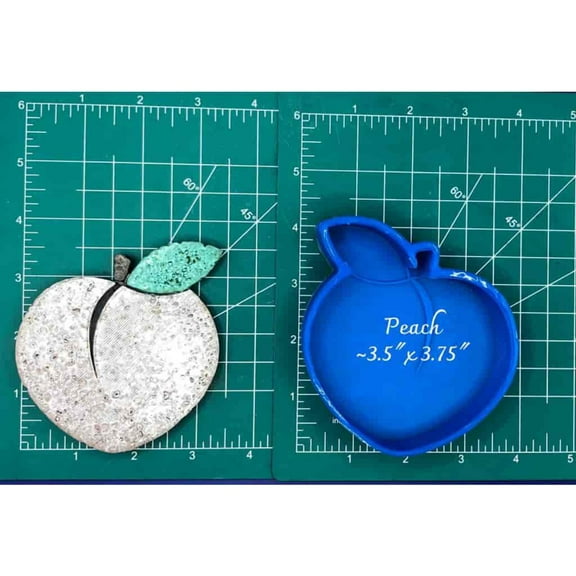Peach silicone freshie mold