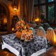 thumbnail image 4 of Manteles, manteles para picnic, manteles, decoraciones de Halloween, manteles de Halloween, manteles para chimenea, decoración de fiestas, manteles individuales., 4 of 9