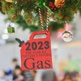 thumbnail image 6 of Product Category Hangs Ornament Festive G As Mon Ey Card Clip for Christmas Tree 2023 Red Gasoline Barrel Holder Decoration, 6 of 7