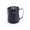 Black Pitcher, variant on Stainless Steel Milk Frothing Pitcher, Compatible with MilkID Labeling System (12oz Silver Pitcher Only)