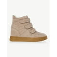 thumbnail image 2 of No Boundaries Women's Wedge Sneakers, 2 of 5